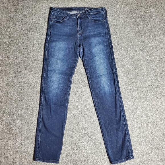 Ag Adriano Goldschmied Denim - AG Adriano Goldschmied Prima Mid Cigarette 28R (Meas 28x29.5 8.5") Jeans A19